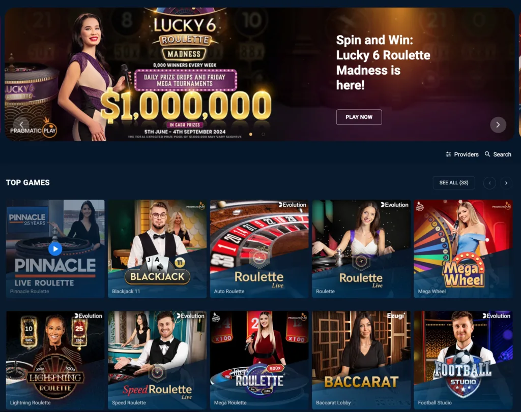 Melhores Jogos do Pinnacle Casino