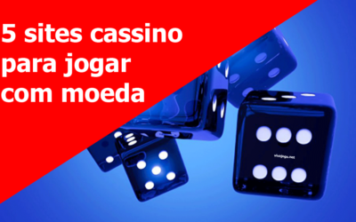 Cassino com depósito de 1 real: 5 sites para jogar com moeda